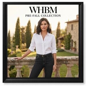 White House Black Market Noir Slim Leg Jeans Dark Wash Size 00R Black Denim